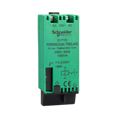 Elektronisches Fernschaltrelais 1500VA RENOVIERUNG grün