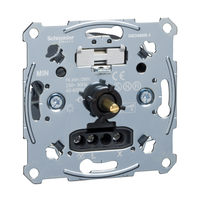 Dimmer-Einsatz Phasenanschnitt Druckausscchalter 40, 400W