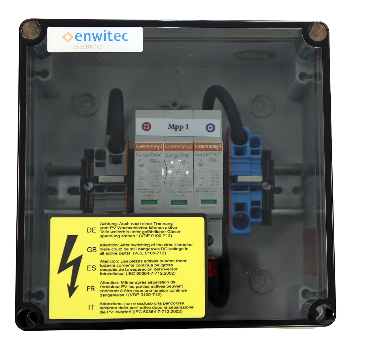 Generatoranschlusskasten GAK-S-1000-2R-X-Y-PC-1.2