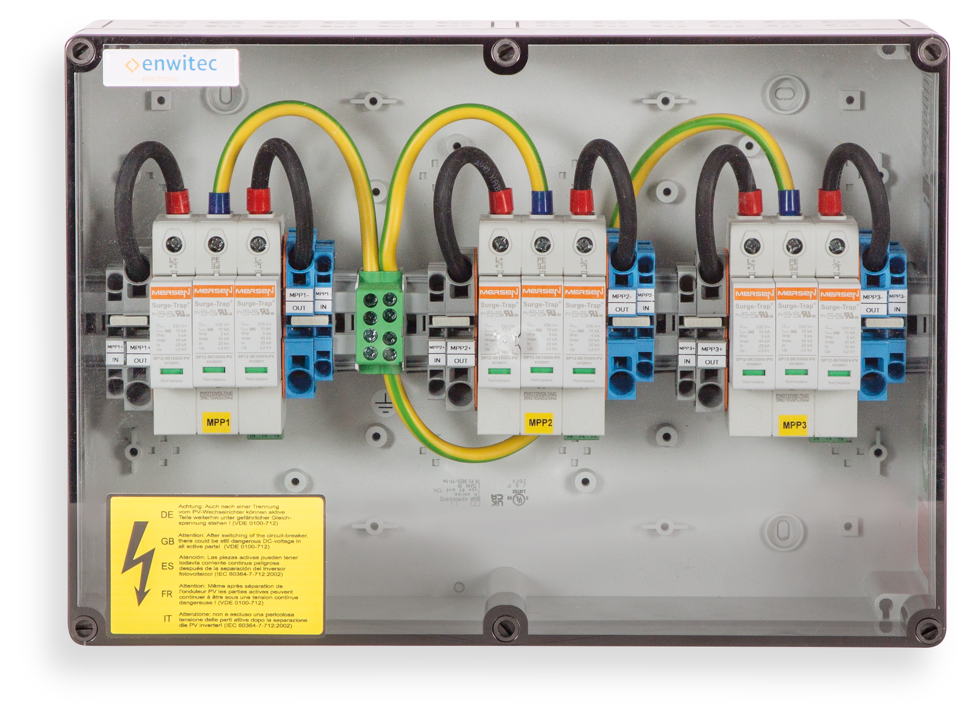 Generatoranschlusskasten GAK-S-1000-3x2R-X-BC-PC-1.2