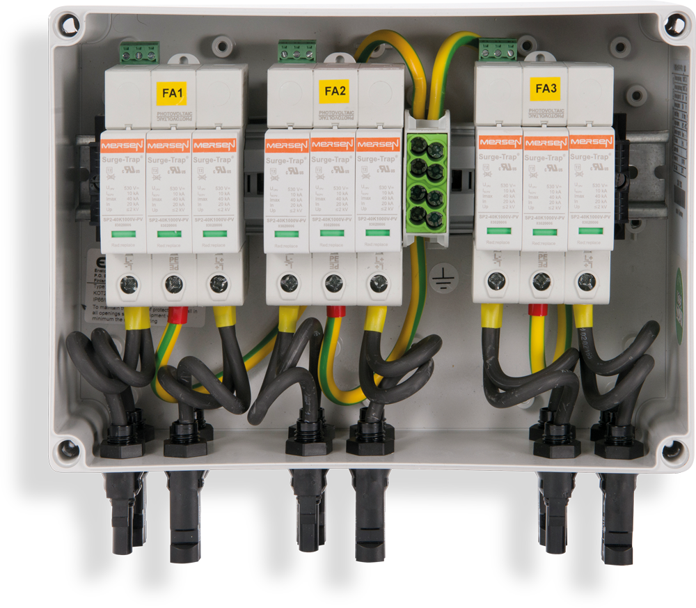 Generatoranschlusskasten  GAK-S-1000-3x1R-X-Y-PC-1.1_MC4