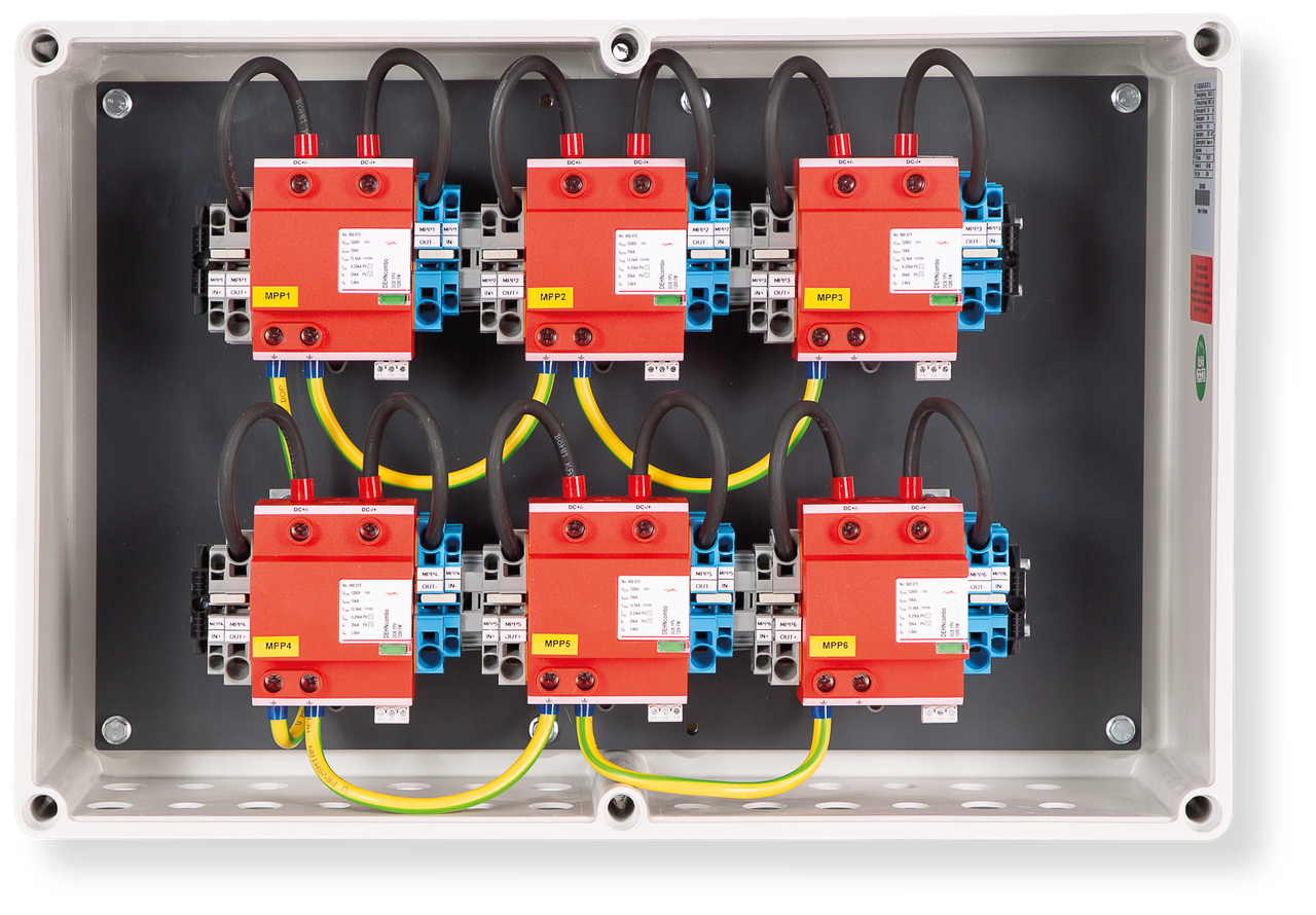 Generatoranschlusskasten  GAK-S-1000-6x2R-X-BC-PC-1.0