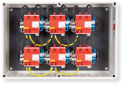 Generatoranschlusskasten  GAK-S-1000-6x2R-X-BC-PC-1.0
