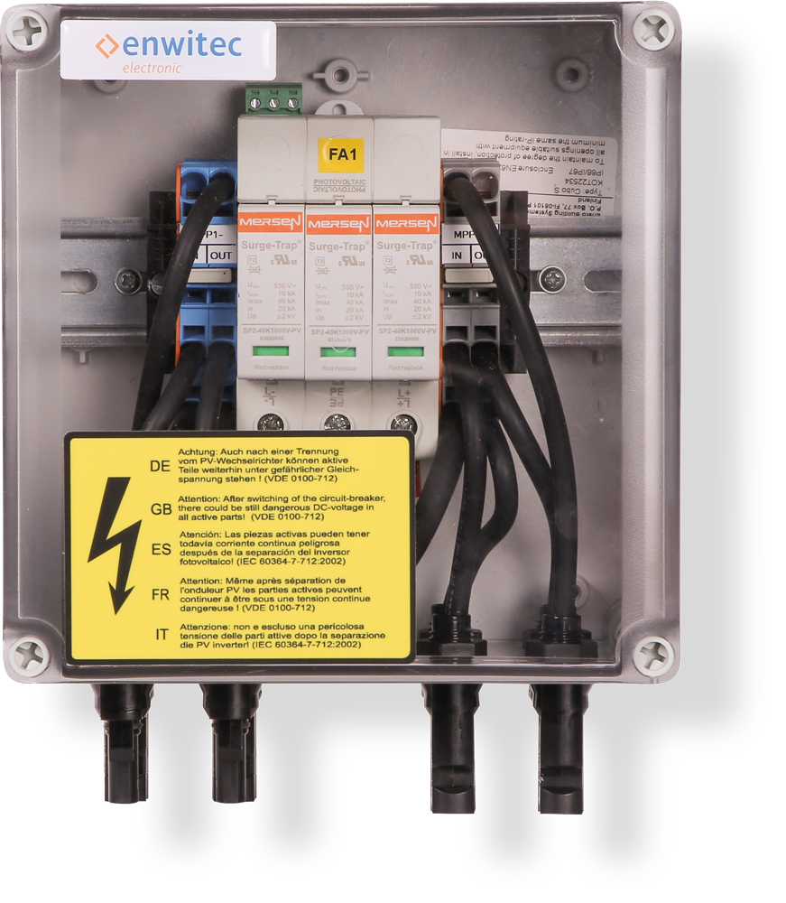 Generatoranschlusskasten  GAK-S-1000-2R-X-Y-PC-1.1_MC4