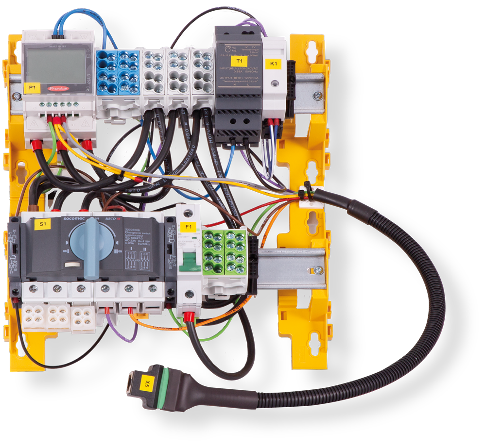 Fronius-Quellenumschalter Netz/Notstrom "Manuell"