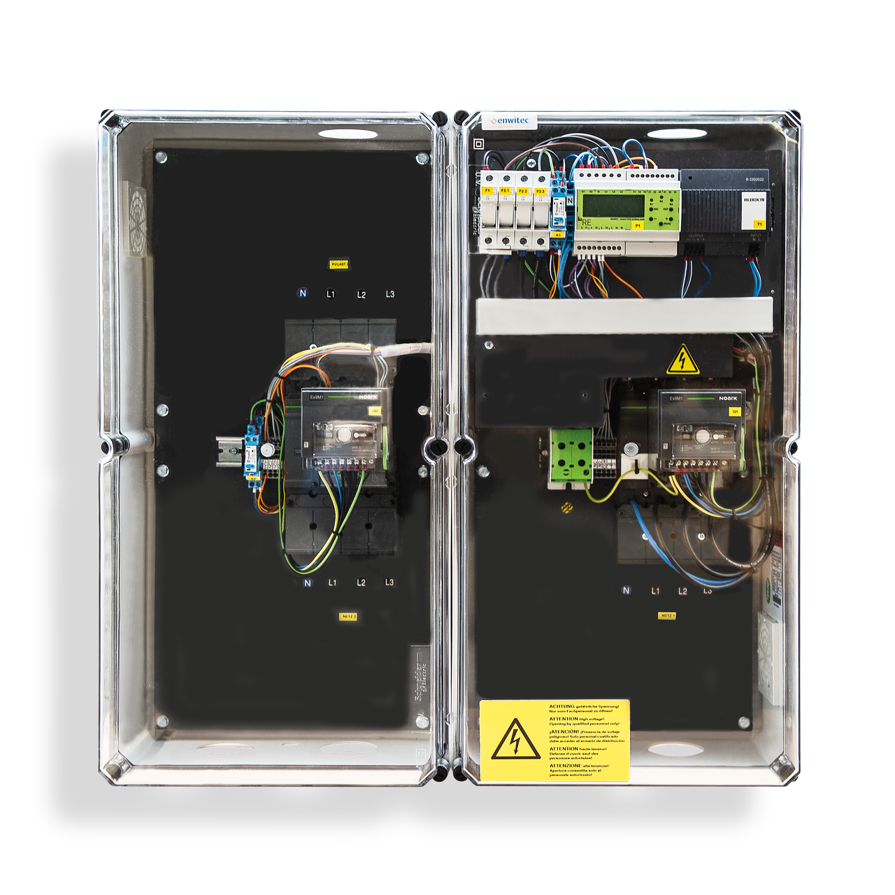Netz- und Anlagenschutz  TNS / TT-Netz 2x86,3 KVA