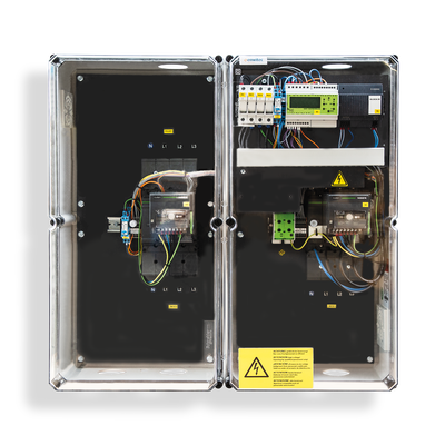Netz- und Anlagenschutz  TNS / TT-Netz 2x86,3 KVA