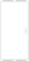 Leergehäuse ZA112, IP31/IP43, H=1100mm, B=550mm