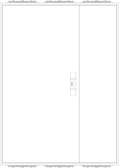 Leergehäuse ZA113, IP31/IP43, H=1100mm, B=800mm