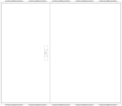 Leergehäuse ZA115, IP31/IP43, H=1100mm, B=1300mm