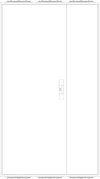 Leergehäuse ZA143, IP31/IP43, H=1400mm, B=800mm