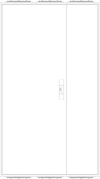 Leergehäuse ZA143, IP31/IP43, H=1400mm, B=800mm