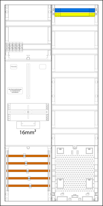 3HZ721APZL-16, 1 ZP 16mm², 1 VAPZ