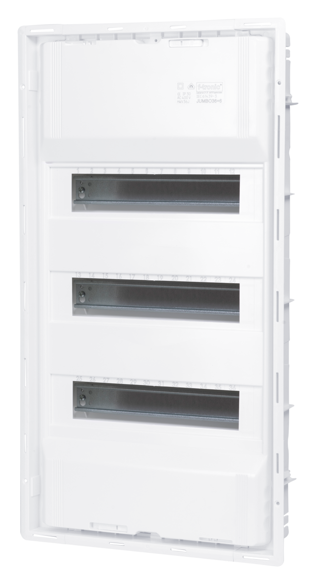 HW/UP Kleinvert. Jumbo 3r., Jumbo36+6, mit Steckklemme – Bild 5 von 6