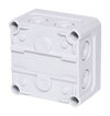 FR-Abzweigkasten 85x85x54mm, Durchstoßmembran IP66, PS, grau, NFK08gr