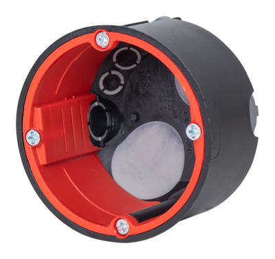HW Gerätedose BS2700, Ø 68mm, t=50mm, m. Leitungs- u. Rohreinführung