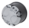 HW Gerätedose BS2700, Ø 68mm, t=50mm, m. Leitungs- u. Rohreinführung