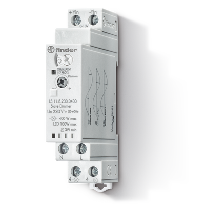 SLAVE DIMMER 0-10V 17,5MM 400W
