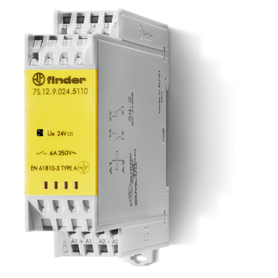 RELAY WITH FORCIBLY GUIDED CONTACTS