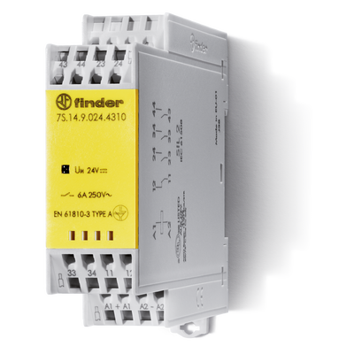 RELAY WITH FORCIBLY GUIDED CONTACTS