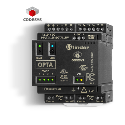 PROGRAMMABLE LOGIC RELAY-OPTA LITE