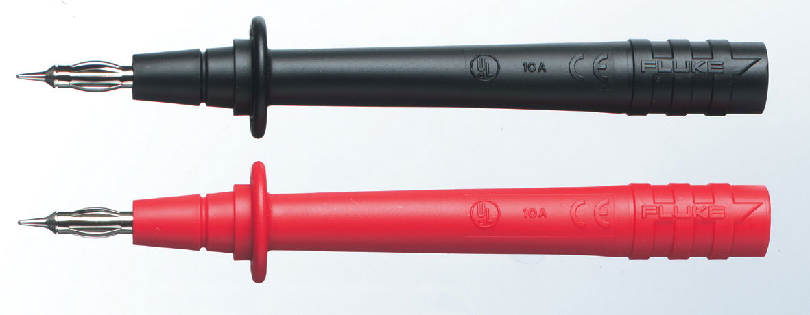 Messspitzen mit angespitzten 4-mm-Bananensteckern