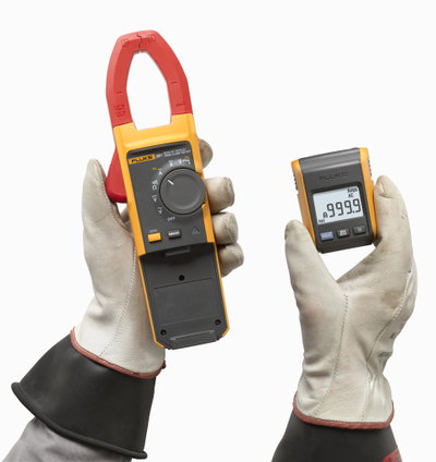 Echteffektiv-Strommesszange Fluke 381 für Gleich- und Wechselstrom mit abnehmbarem Anzeigemodul und iFlex™