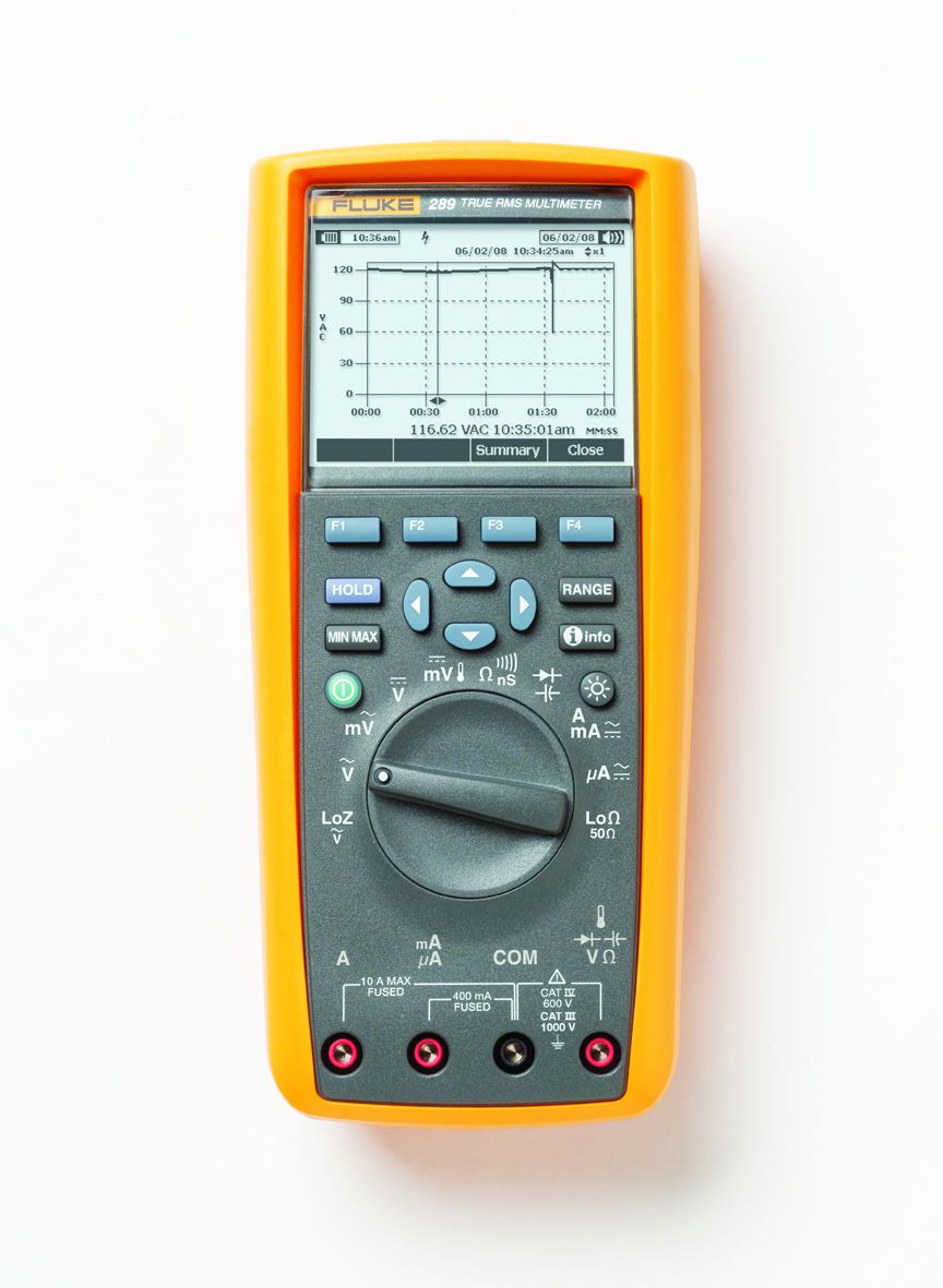 Echteffektiv-Logging-Multimeter mit Trenddarstellung (TrendCapture)