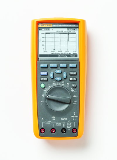 Echteffektiv-Logging-Multimeter mit Trenddarstellung (TrendCapture)