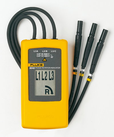 Drehrichtungstester für Drehstromnetze
