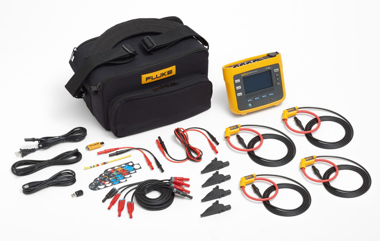 Dreiphasige Netzqualitäts-Logger Fluke 1736 Gold-Edition – Bild 3 von 6