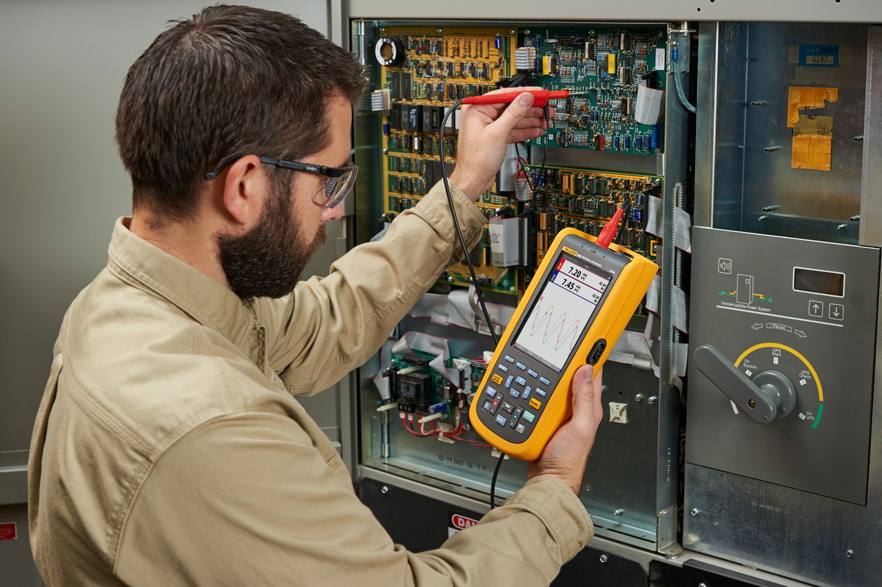 Industrie ScopeMeter 40MHZ, EU – Bild 6 von 6