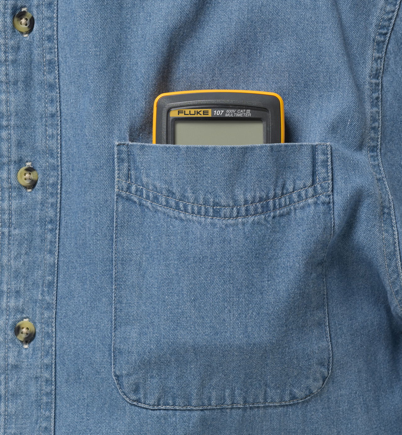 Kompaktes Digitalmultimeter Fluke 107 – Bild 3 von 6