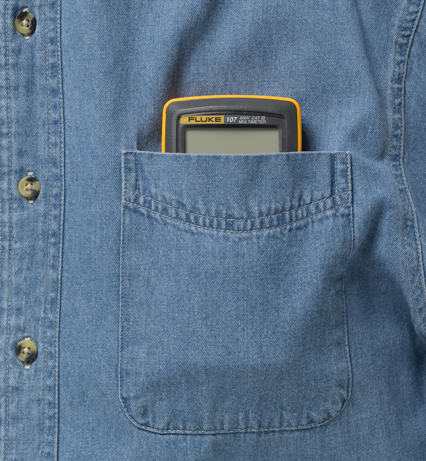 Kompaktes Digitalmultimeter Fluke 107 – Bild 3 von 6