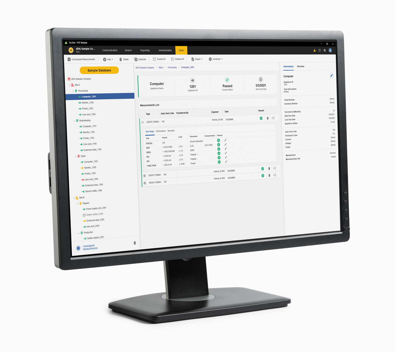 Fluke TruTest-Software Lizenzcode – Advanced