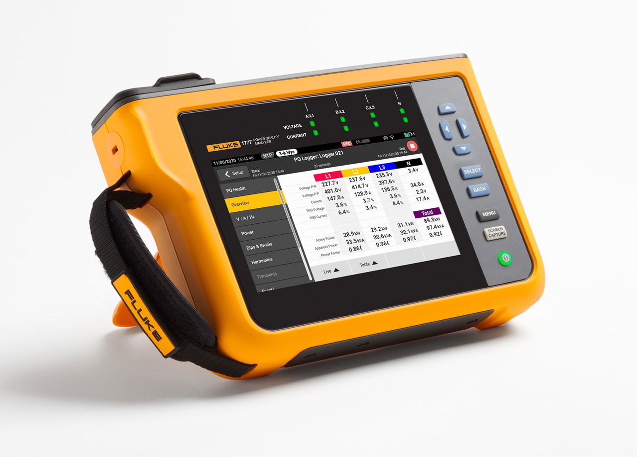 Fluke 1777/Basic Netzqualitätsanalysator (ohne Stromsensoren) – Bild 2 von 3