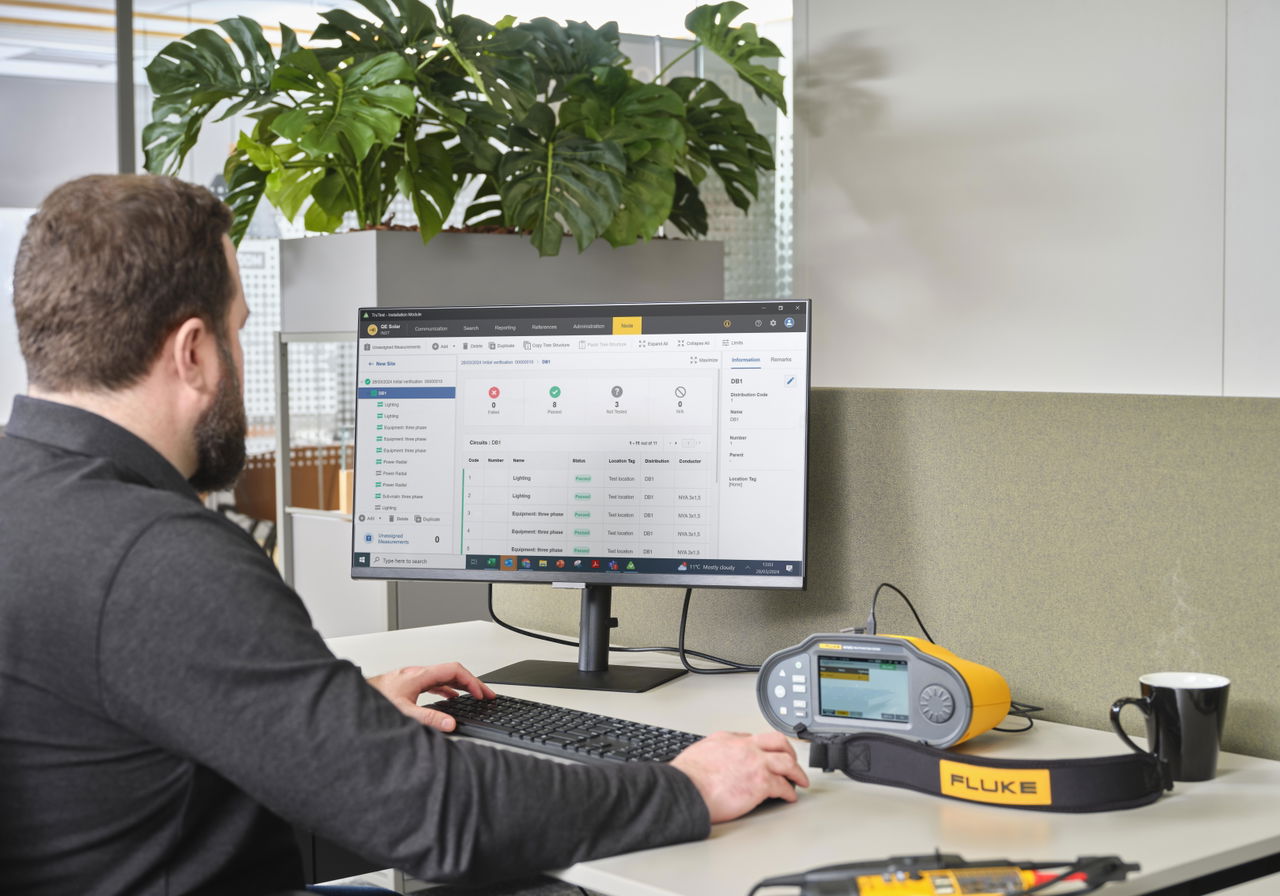 Fluke 1674 FC SCH FTT Multifunktions-Installationstester im Paket mit TruTest Software – Bild 7 von 7