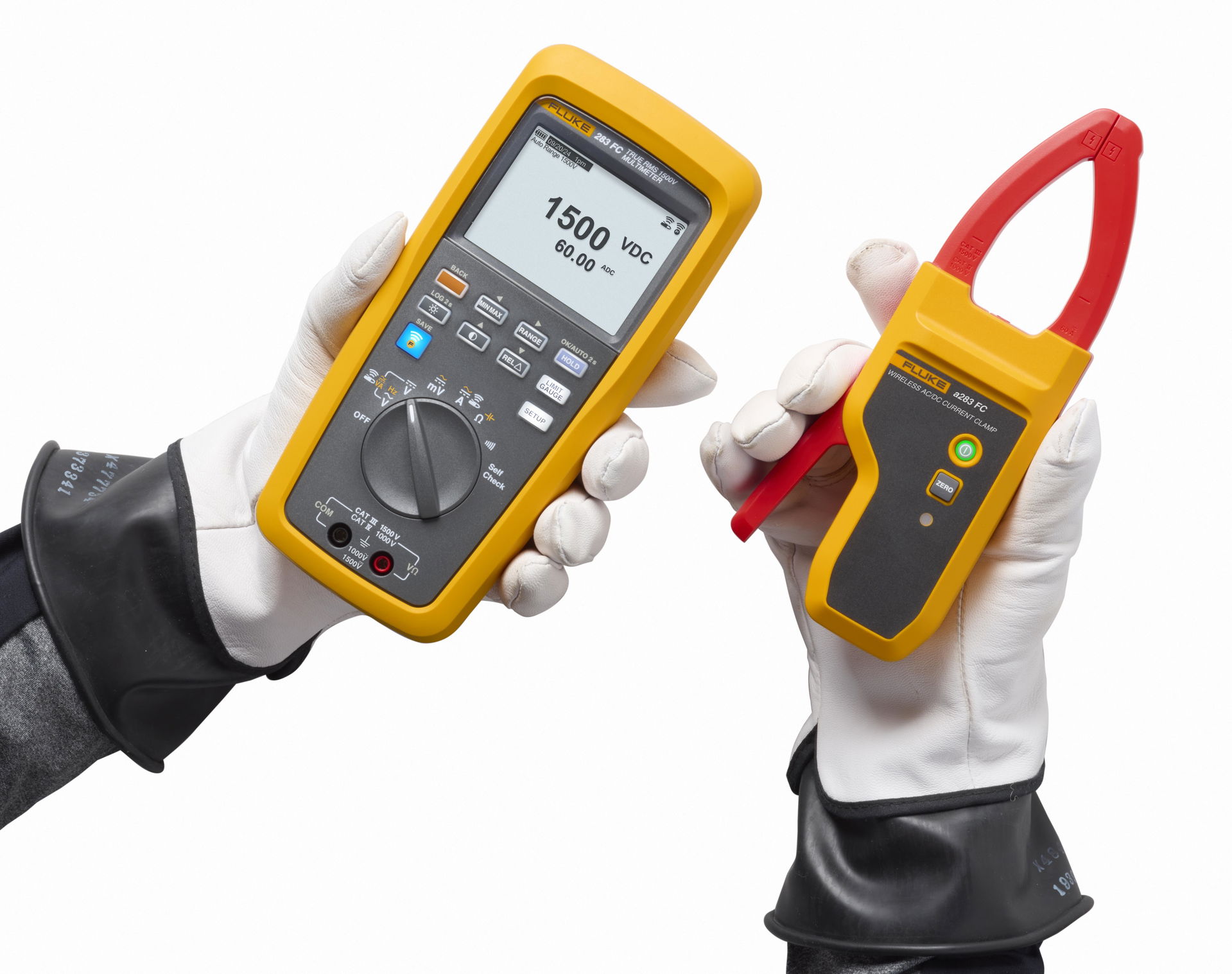 Digitalmultimeter Fluke 283 FC/PV für Solaranwendungen mit Wireless-Stromzange – Bild 4 von 5