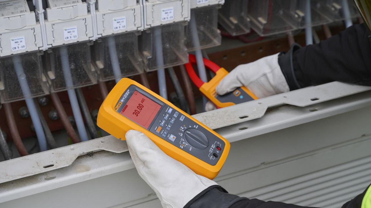 Digitalmultimeter Fluke 283 FC/PV für Solaranwendungen mit Wireless-Stromzange – Bild 5 von 5