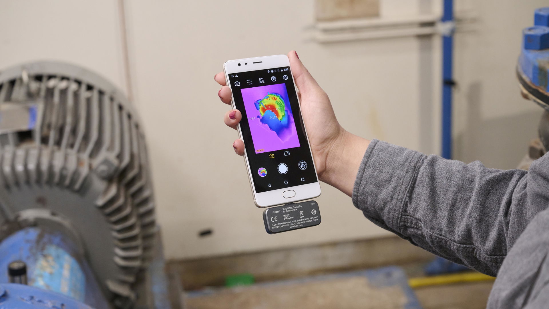 Fluke iSee™ mobile Wärmebildkamera – TC01A für Android, 9 Hz – Bild 4 von 5