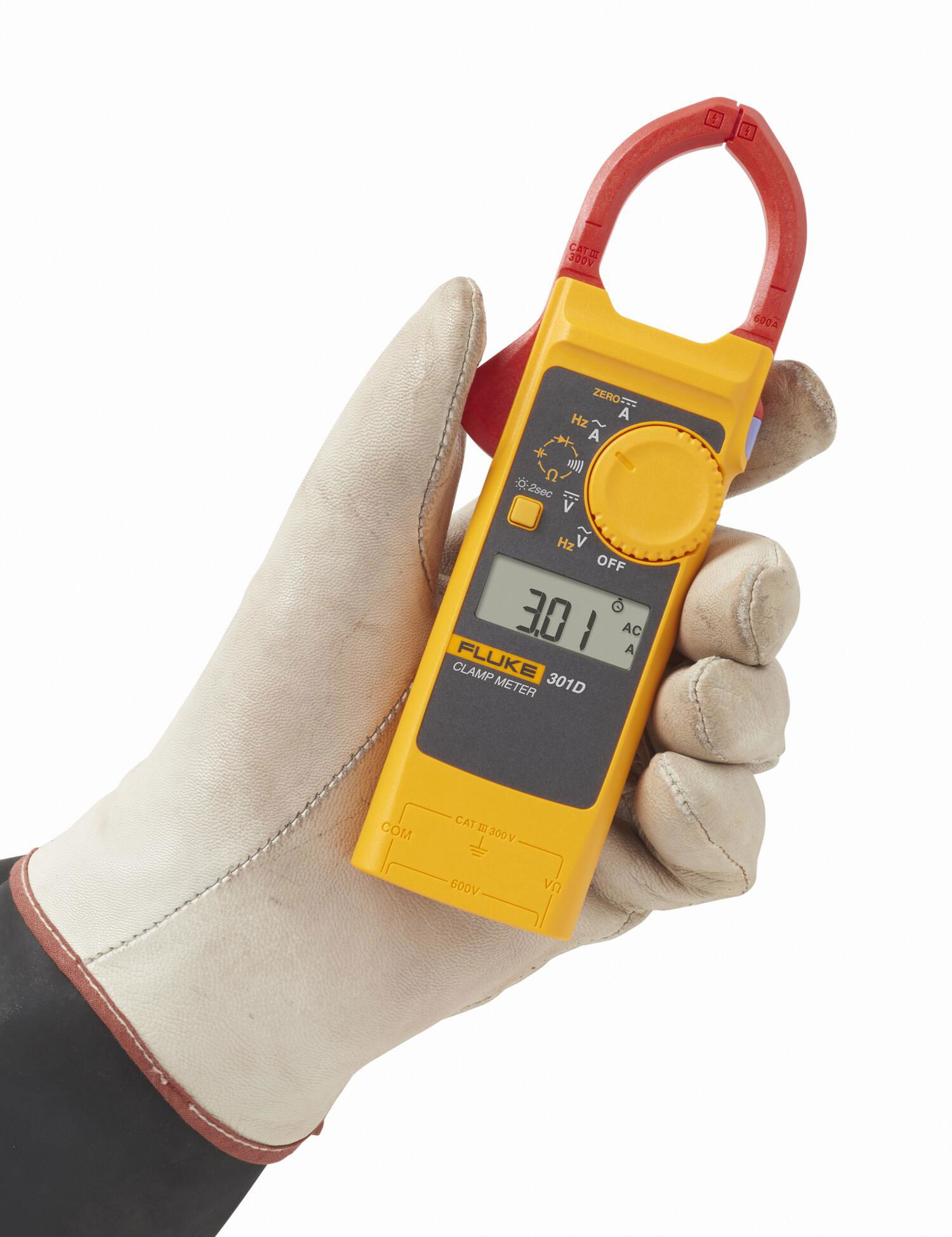 Gleich-/Wechselstrommesszange Fluke 301D – Bild 4 von 6