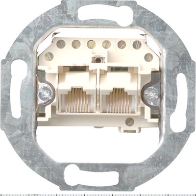 UAE/IAE-Anschlussdose 2 x 8-p SRK Einsatz