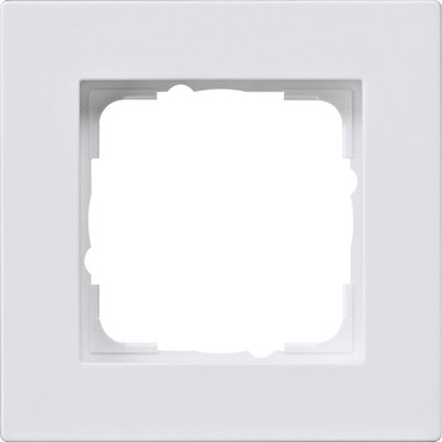 Abdeckrahmen 1f flach Gira E2 Reinweiß