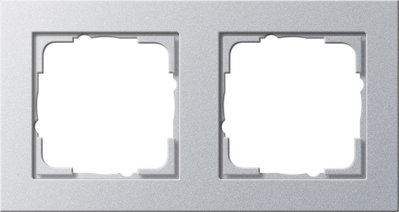 Abdeckrahmen 2f Gira E2 F Alu