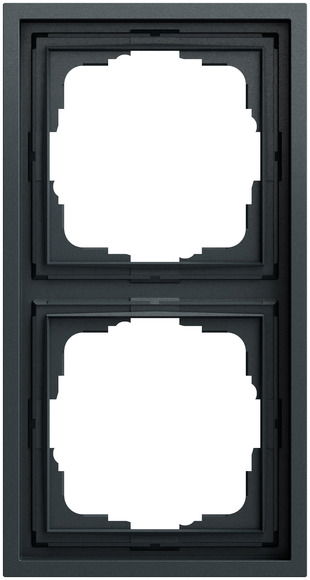 Abdeckrahmen 2f Gira F300 Anthrazit(lack.)