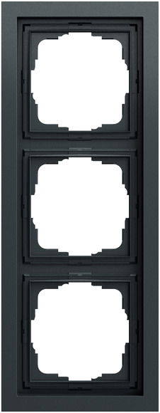 Abdeckrahmen 3f Gira F200 Anthrazit(lack.)