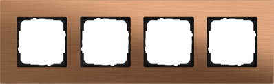 Abdeckrahmen 4f Gira Esprit Bronze