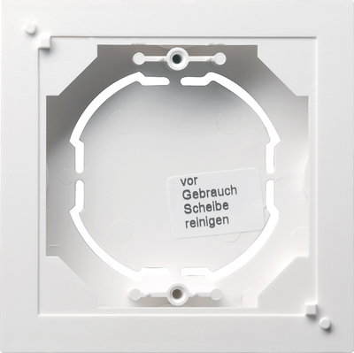 AP-Gehäuse 1f flach System 55 Reinweiß m
