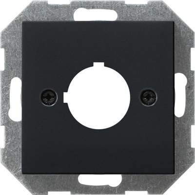 Abd. Tragring Geräte Ø 22,5 mm System 55 Schwarz m