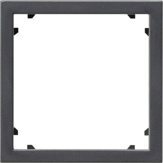 Adapterrahmen quadr. 45 x 45 mm System 55 Anthrazit